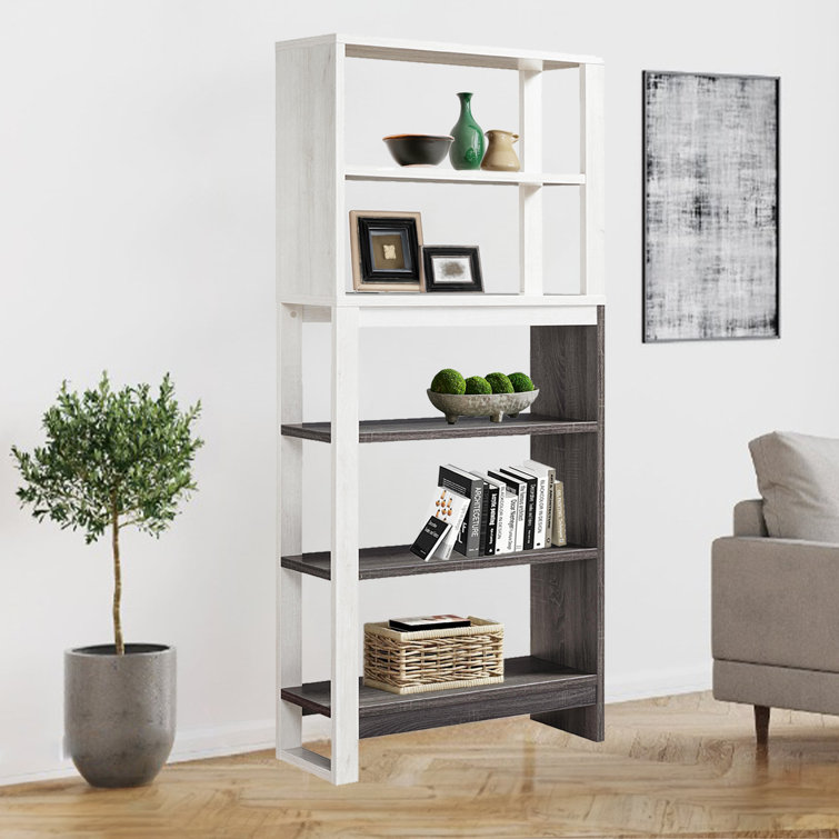 Modern deals geometric bookcase